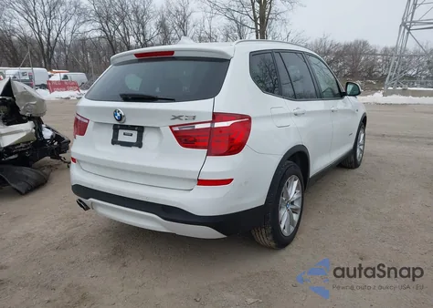 2016 BMW X3 xDrive28I из США, поврежденный, VIN 5UXWX9C5XG0D82082